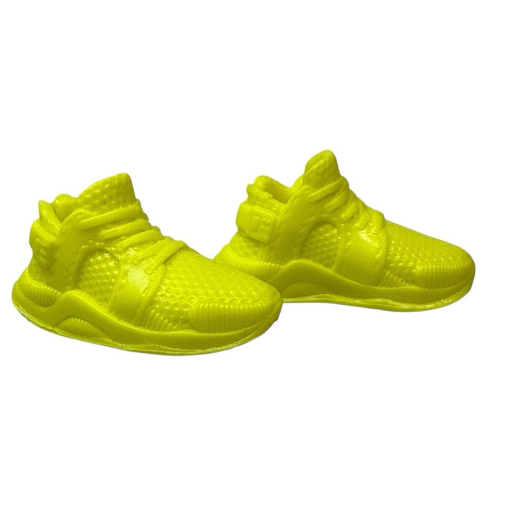 Barbie Doll Mattel Yellow  Sneakers Extra Fashionistas Tennis Shoes Modern Shoes